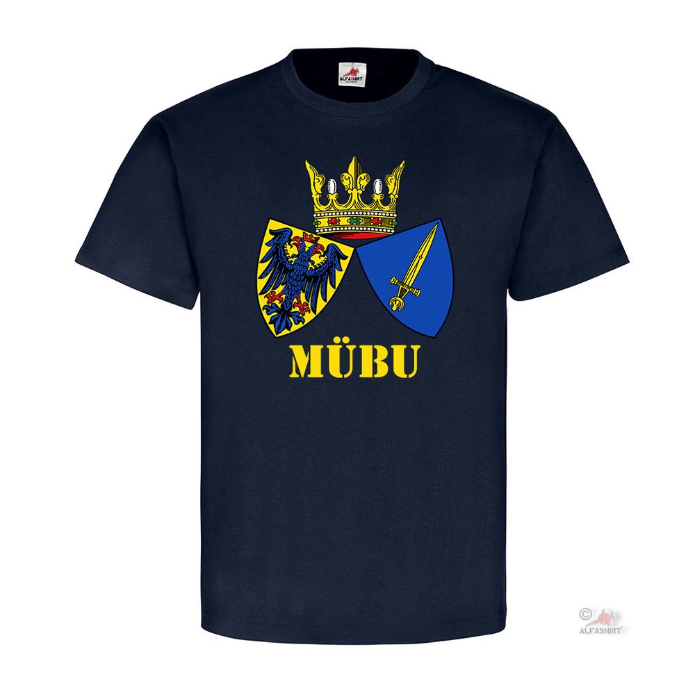 U 203 MÜBU Submarine Navy Tower Crests Badge T Shirt # 20131