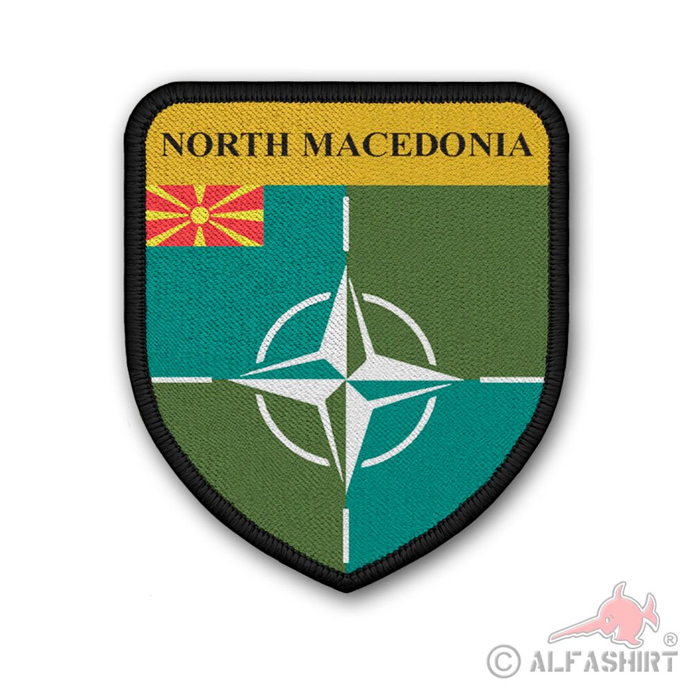 Patch Nato North Macedonia North Macedonia Severna Makedonija Armija na #39980