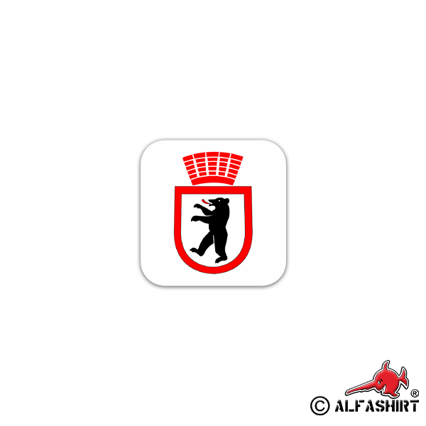 Sticker II JG 27 Jagdgeschwader Luftwaffe Handorf Coat of Arms 7x7cm A2661