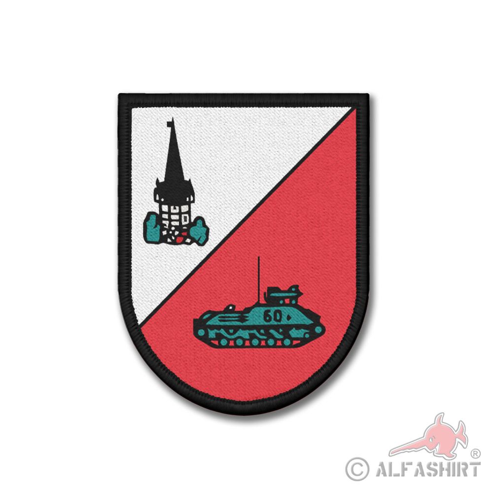 Patch Panzerjägerkompanie 140 coat of arms Bundeswehr troop badge 9x7cm # 38536