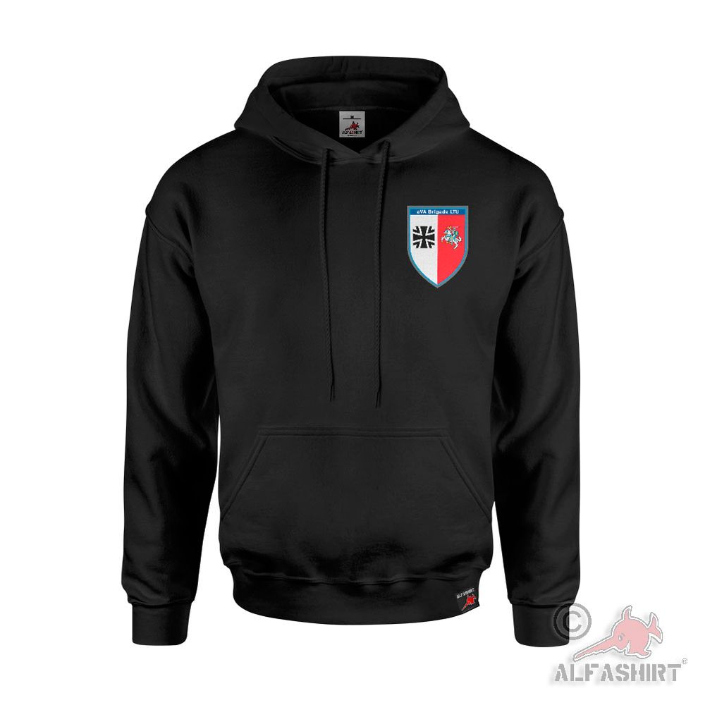 Hoodie eVA Brigade LTU Litauen Rukla Bundeswehr Wappen Abzeichen Pullover #45243