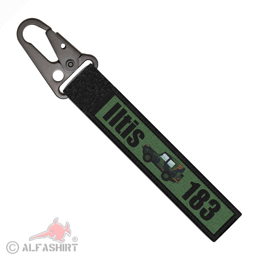 Tactical keychain BW Iltis Bundeswehr type 183 4x4 lanyard #41089