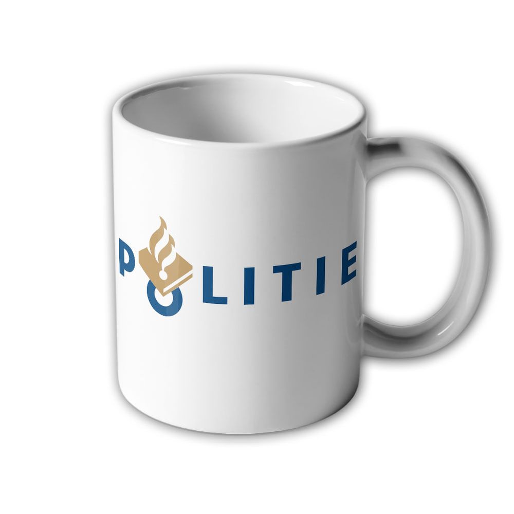 Tasse Korps Nationale Politie Polizei Holland Niederlande Gendarmerie #33006