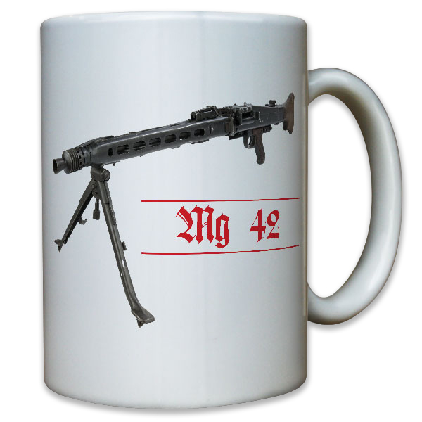 MG 42 Maschinengewehr Bundeswehr Bund Bw Soldaten - Tasse Kaffee Becher #11772 