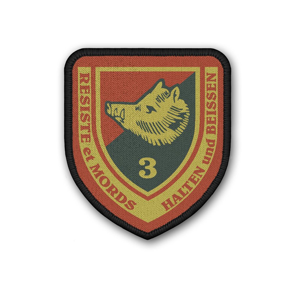 Patch 3 Bataillon der Ardennen-Jäger  Abzeichen Uniform #36214