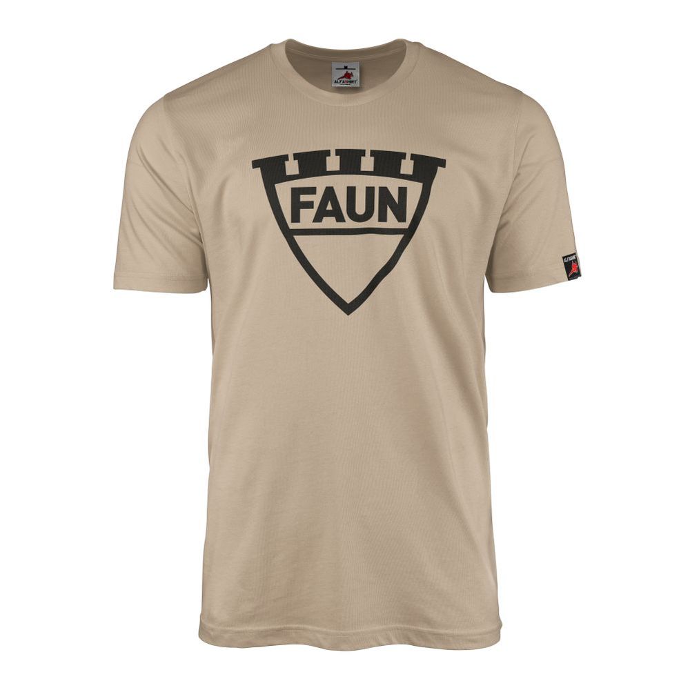 Faun commercial vehicle manufacturer Kraka Kraftkarren Bundeswehr T-shirt # 12253