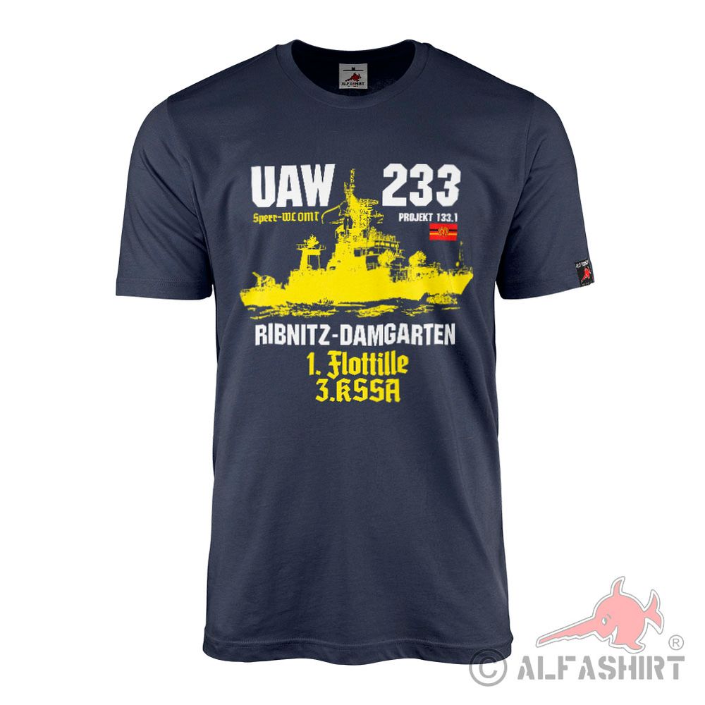 UAW 233 Ribnitz-Damgarten Projekt 133 1 Sperr-OMT  Besatzung Volksmarine  #36128