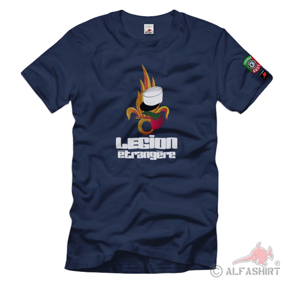 Thomas Gast vétéran légionnaire étranger kepi blanc Fremdenlegion T-Shirt #36546