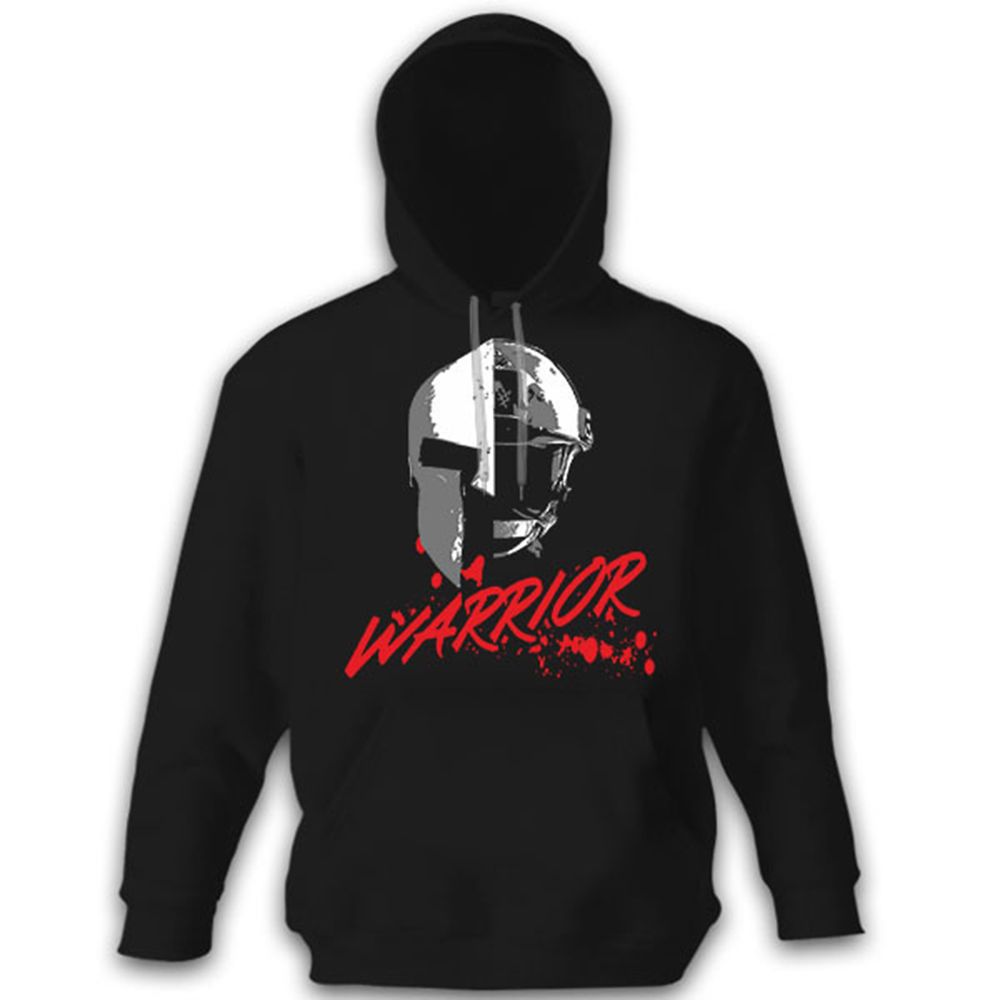 WARRIOR Soldier Sparta Warrior Fighter US United States Military - Hoodie # 11120