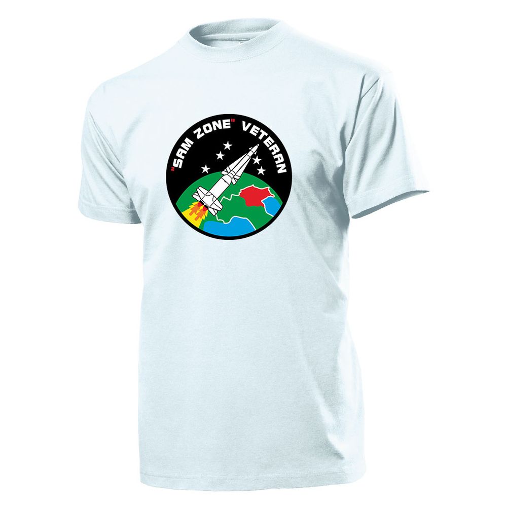 Sam Zone Veteran Militär Nuklear Atomare Waffe Atomwaffe Wappen - T Shirt #8556