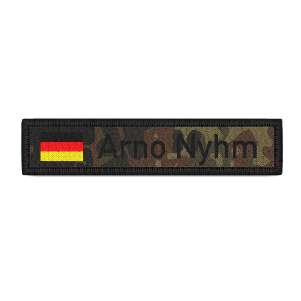 Arno Nyhm anonym inkognito namenlos unbekannt stranger Namensschild Patch #26893