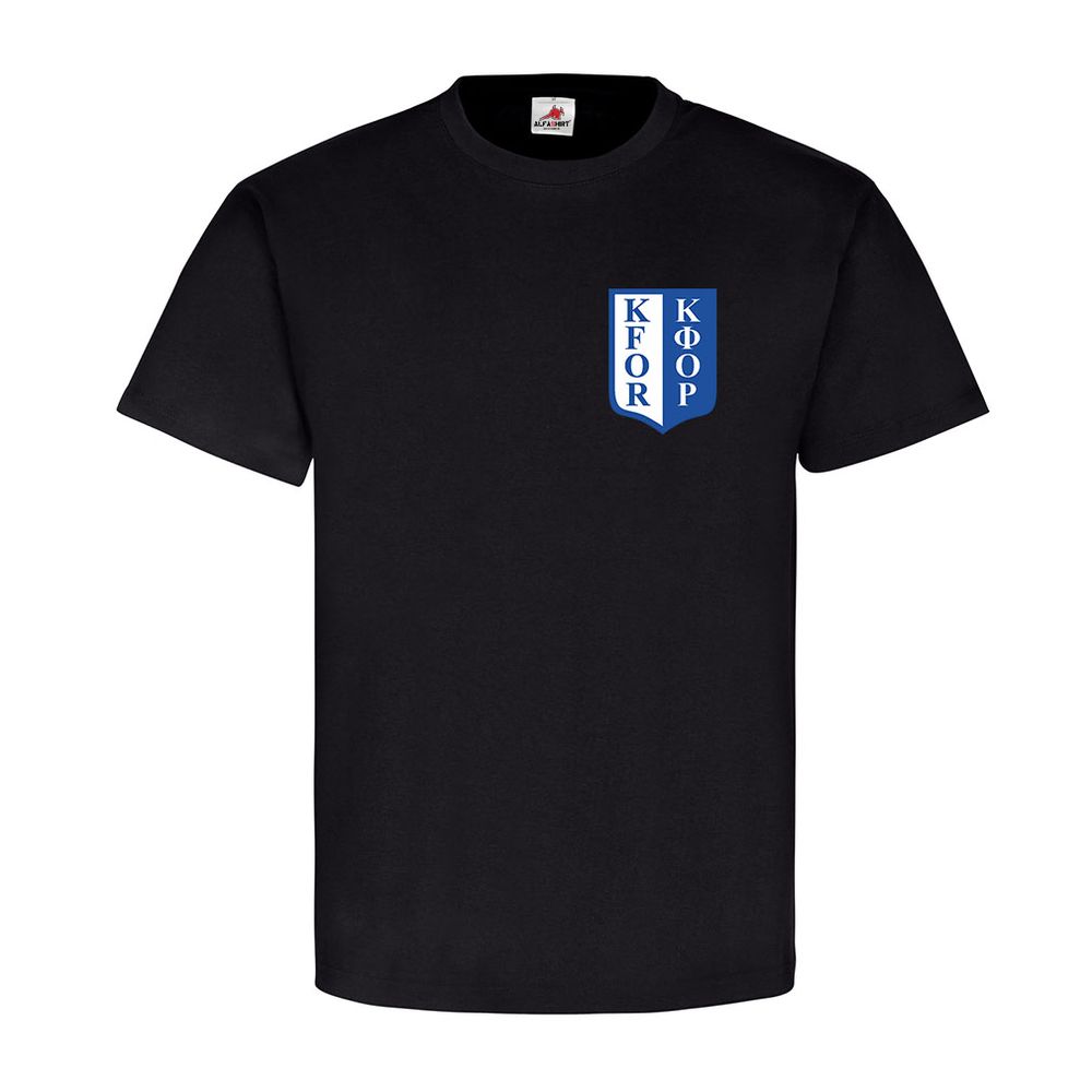 Kosovo Kfor Albanien Serbien Brust Wappen Abzeichen - T Shirt #3889