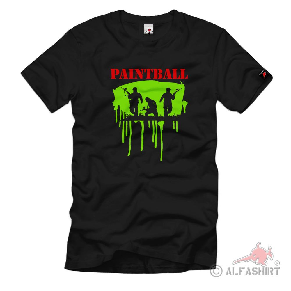 Paintball Fun Game Zocken Farbe Spiel - T Shirt #117