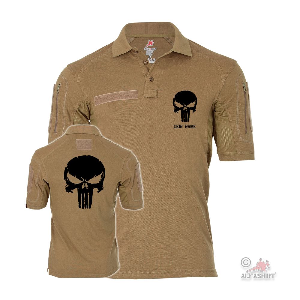 Tactical Polo Navy Seals Personalized Unit Insignia Crest#39784