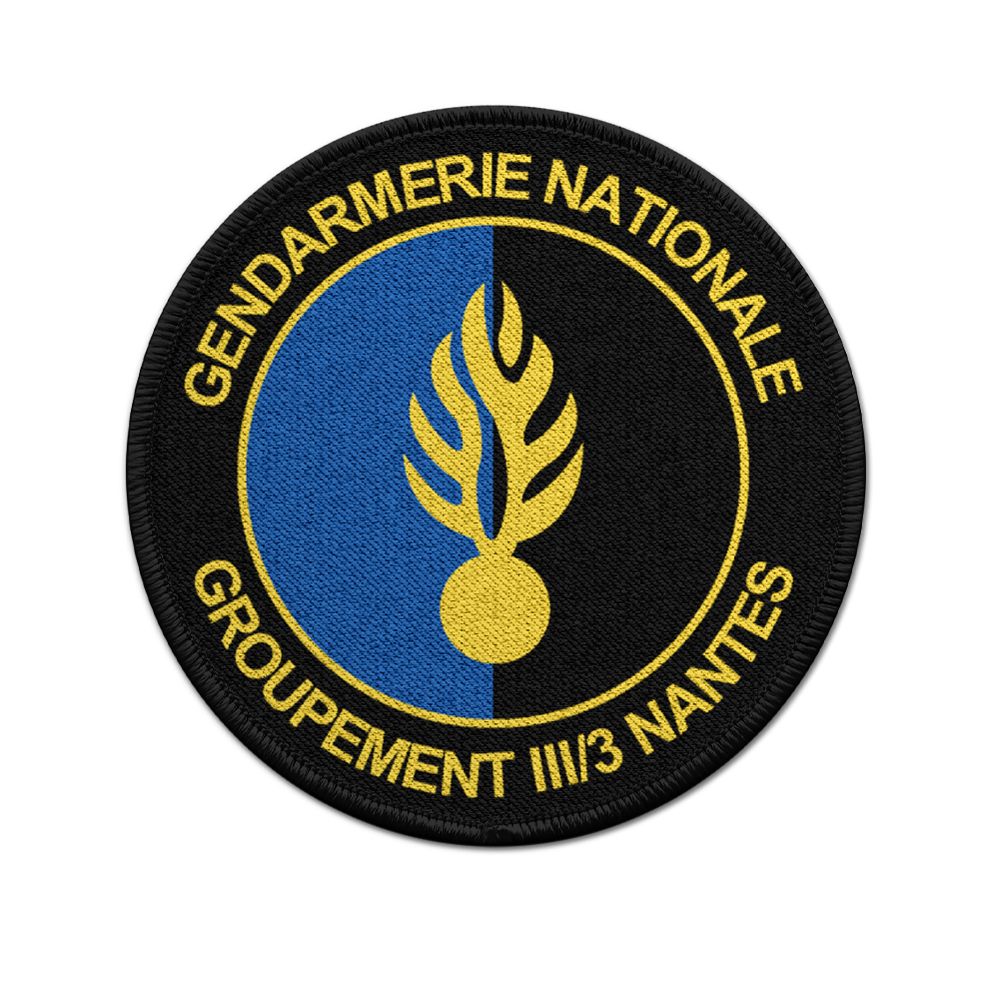 Patch GGM 3-3 Nantes Écusson Groupement III 3  de Gendarmerie Polizei#33939