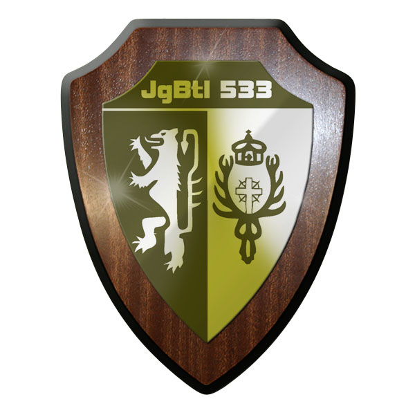 Wappenschild Jägerbataillon 533 Infantrie Jäger Btl Düren Wappen Andenken #8925