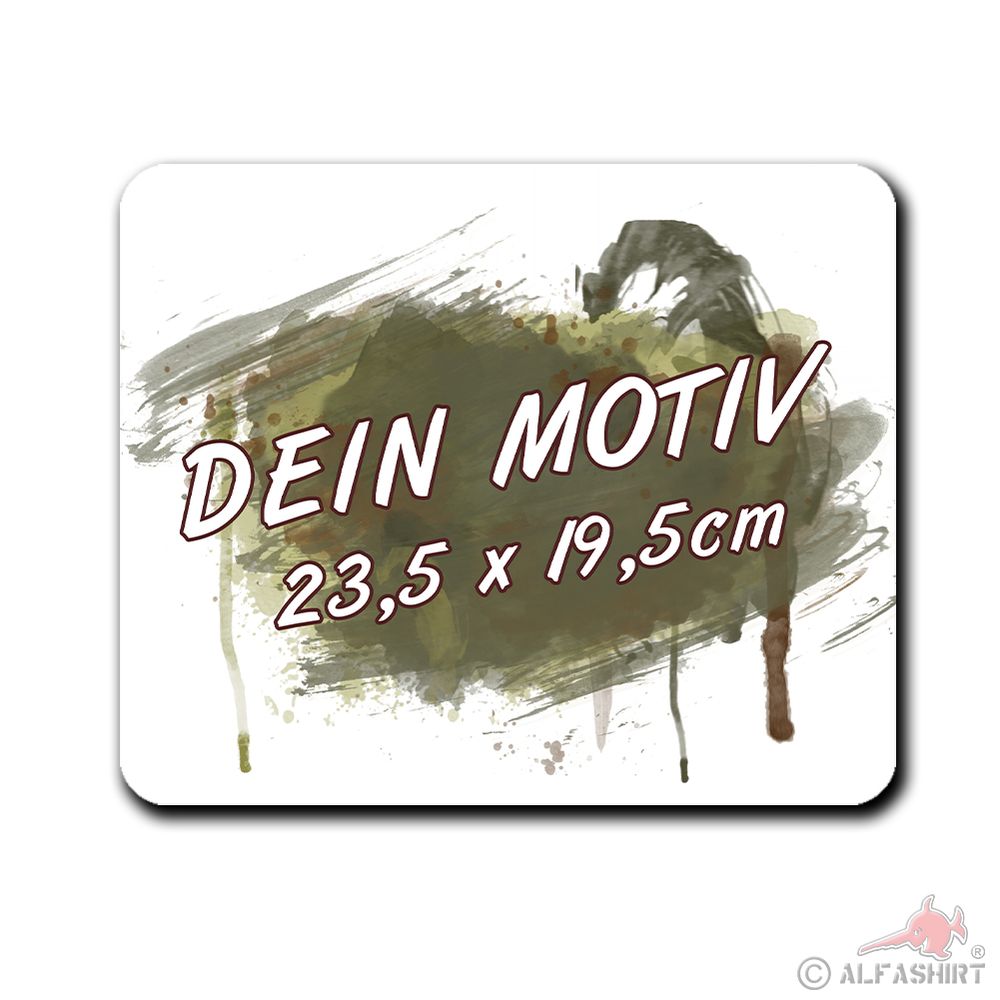 Mauspad Wunschmotiv Computer Maus #36127