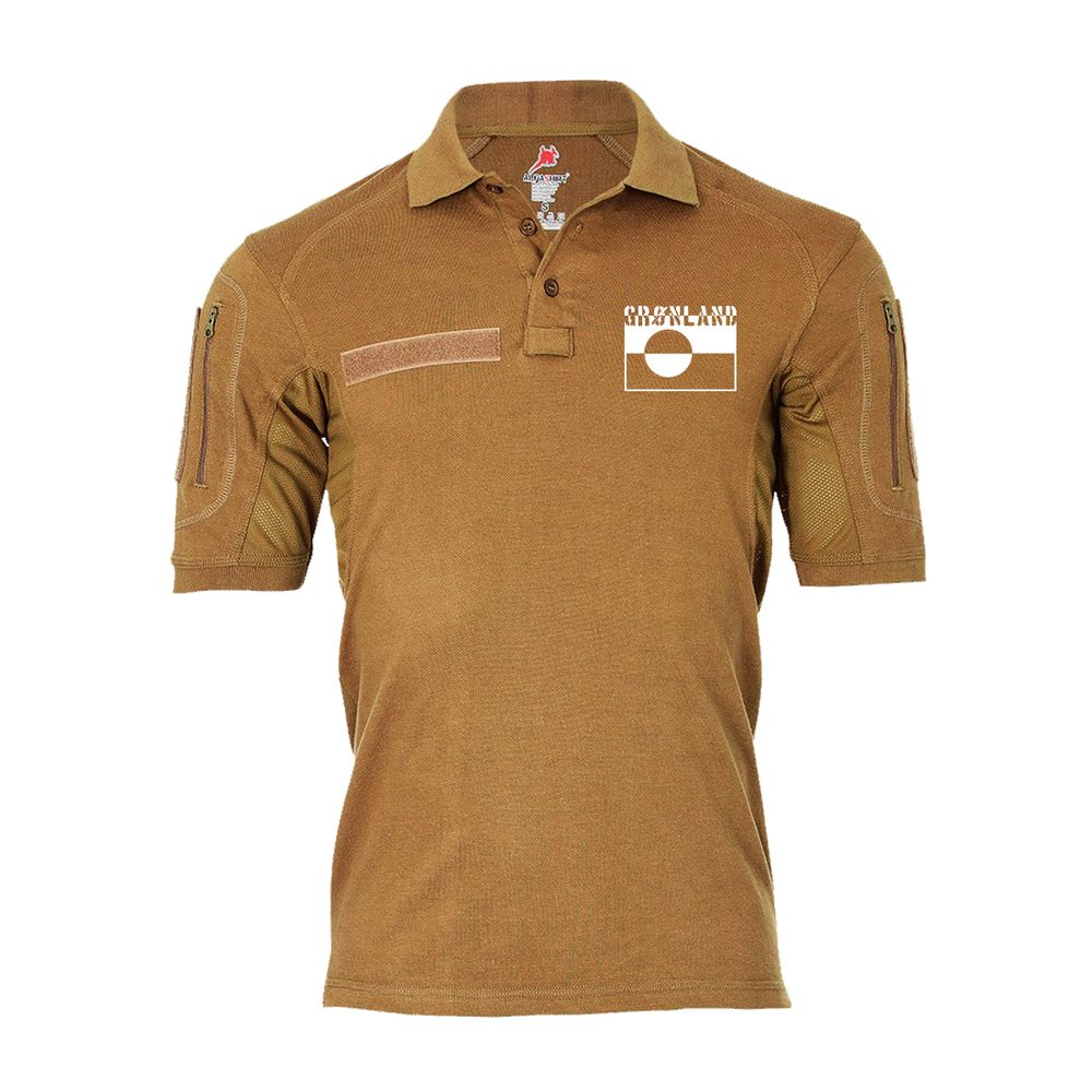 Tactical Poloshirt Alfa Gronland Grönland Nuuk Dänisch Dänemark Insel #19487