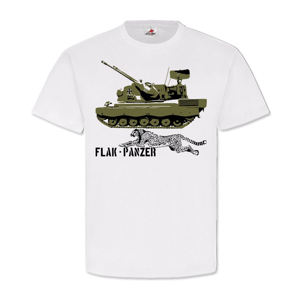 Bundeswehr Flak Panzer Gepard Bundeswehr Flugabwehrkanonenpanzer  T Shirt #14497