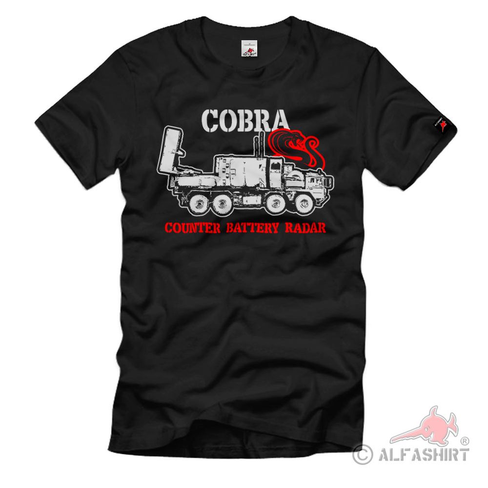 COBRA Counter Battery Radar Artillerieortungsradar Bundeswehr T-Shirt#40632