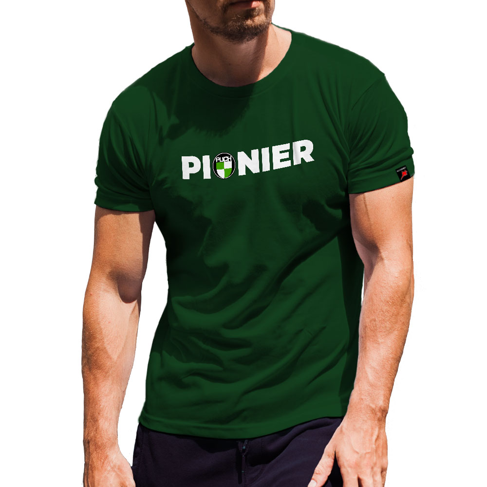Puch Pionier Racing Team Weltmeister Motocross Vintage T-Shirt#31197