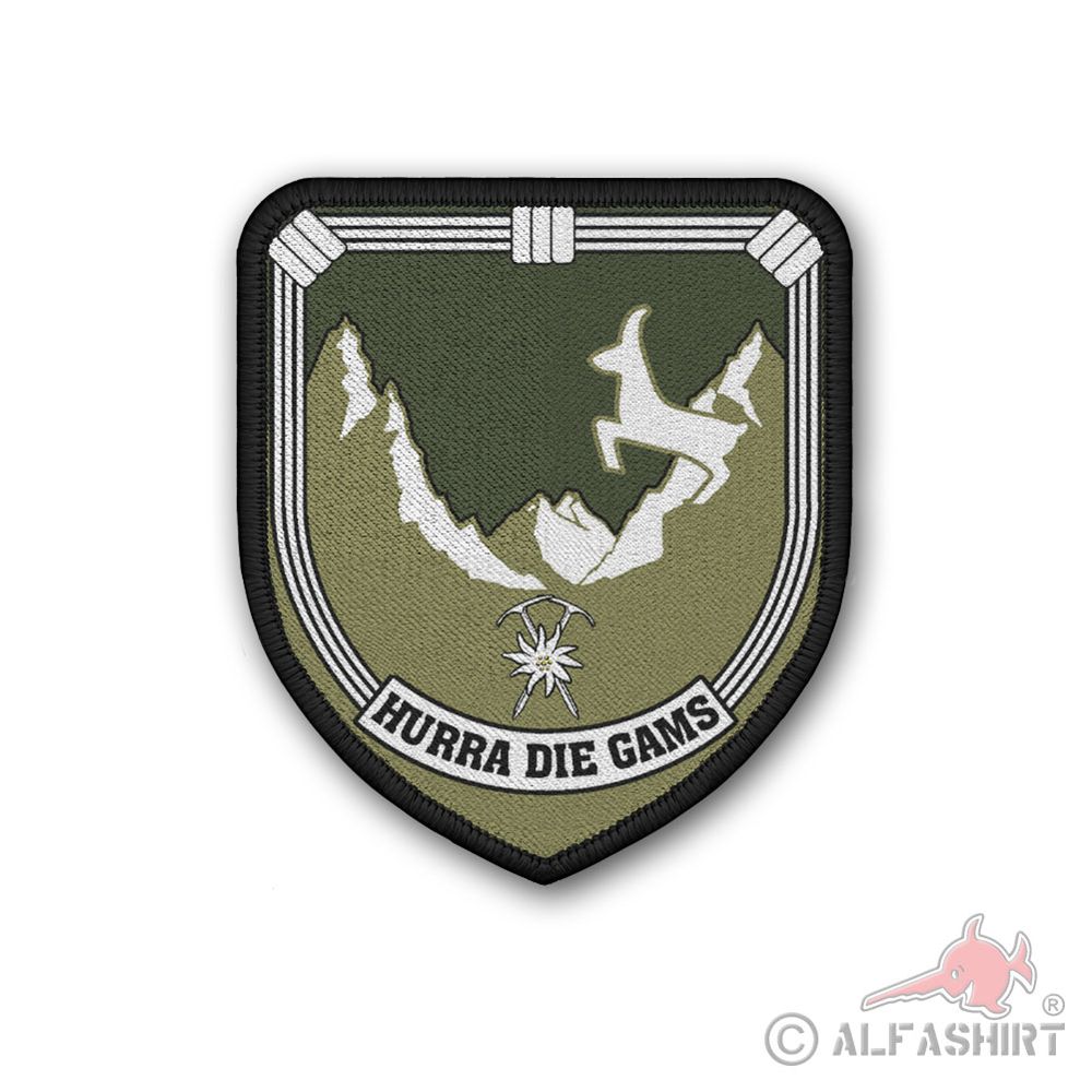 Patch Hurra die Alpen Gams Wild Berge #44546