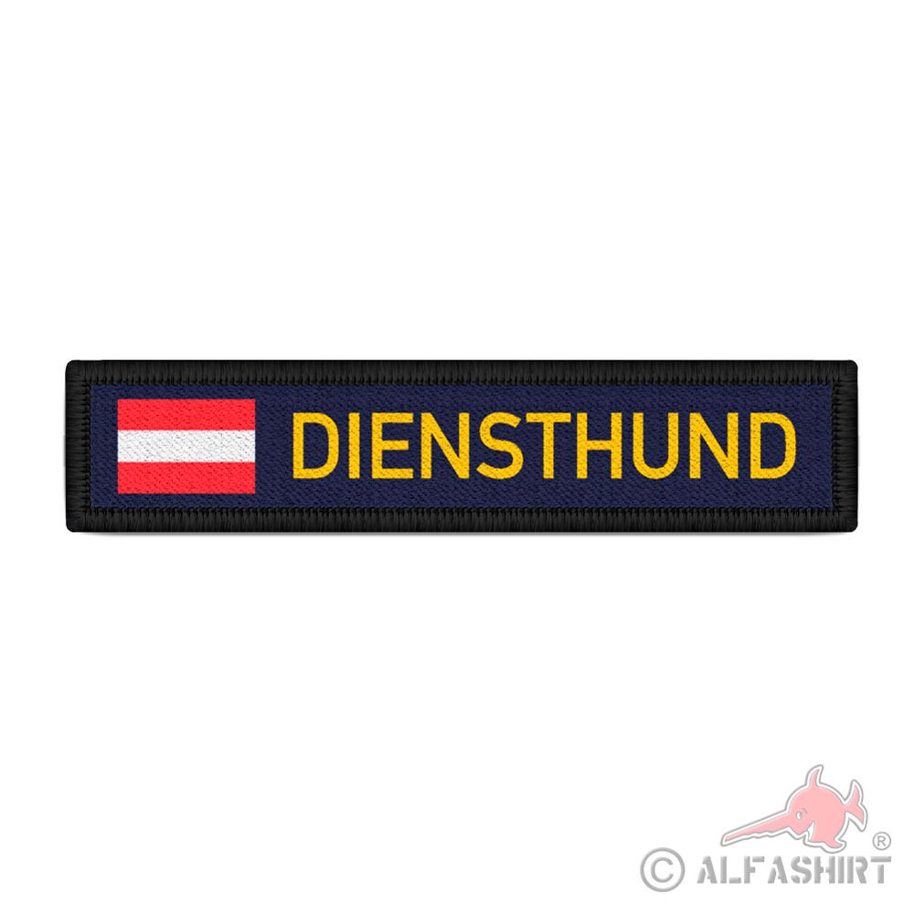 Namenspatch Diensthund Österreich Dienst Hund Austria Sicherheitsdienst #39912