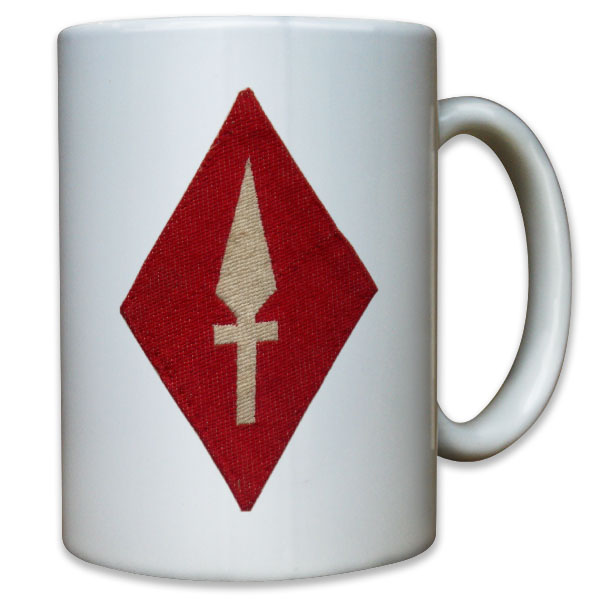 1 Corps British Royal Army England WW II WK 2 Abzeichen - Tasse #11492