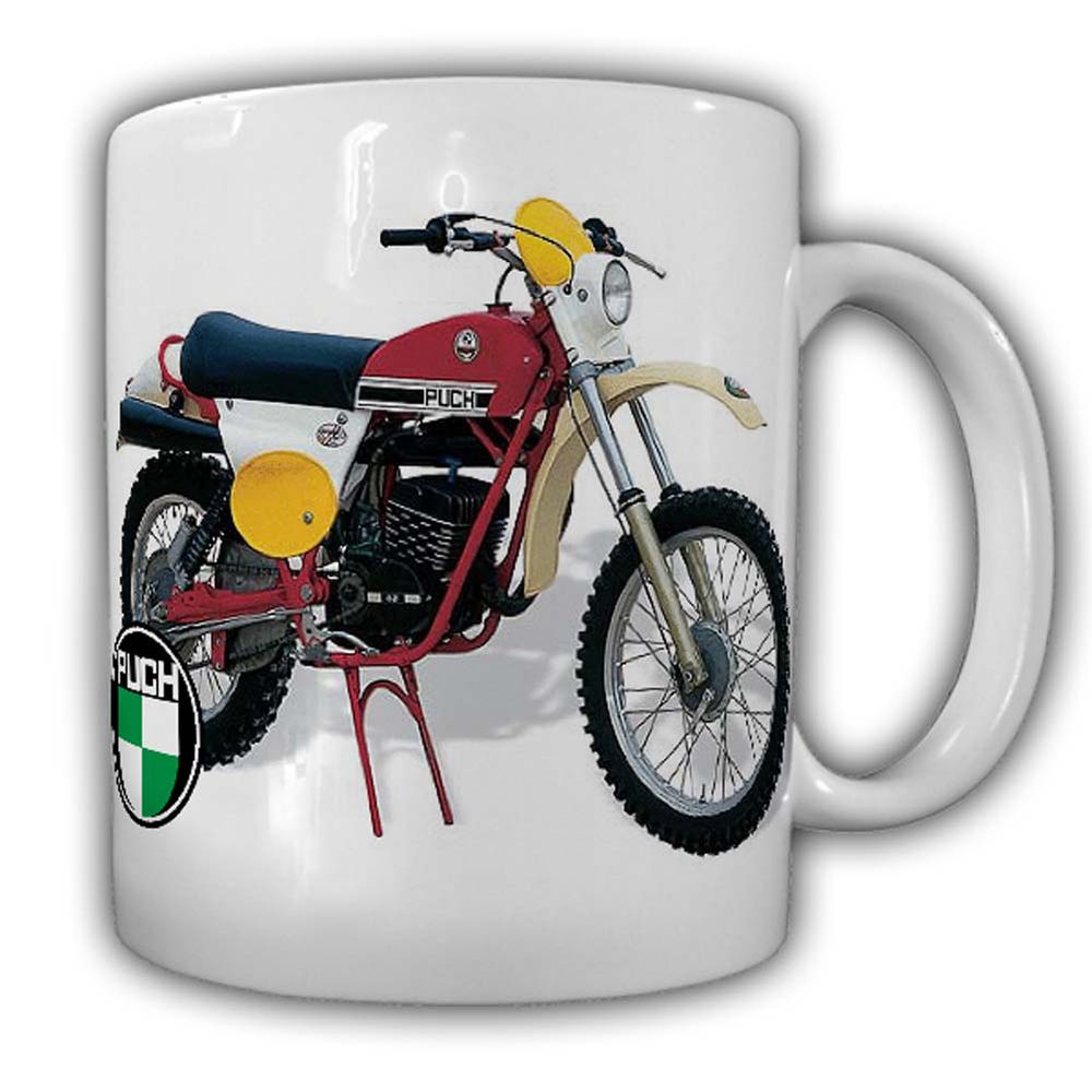 Tasse Puch Frigerio 125ccm Kaffeebecher Motorradzubehör Motorradbekleidung#24136