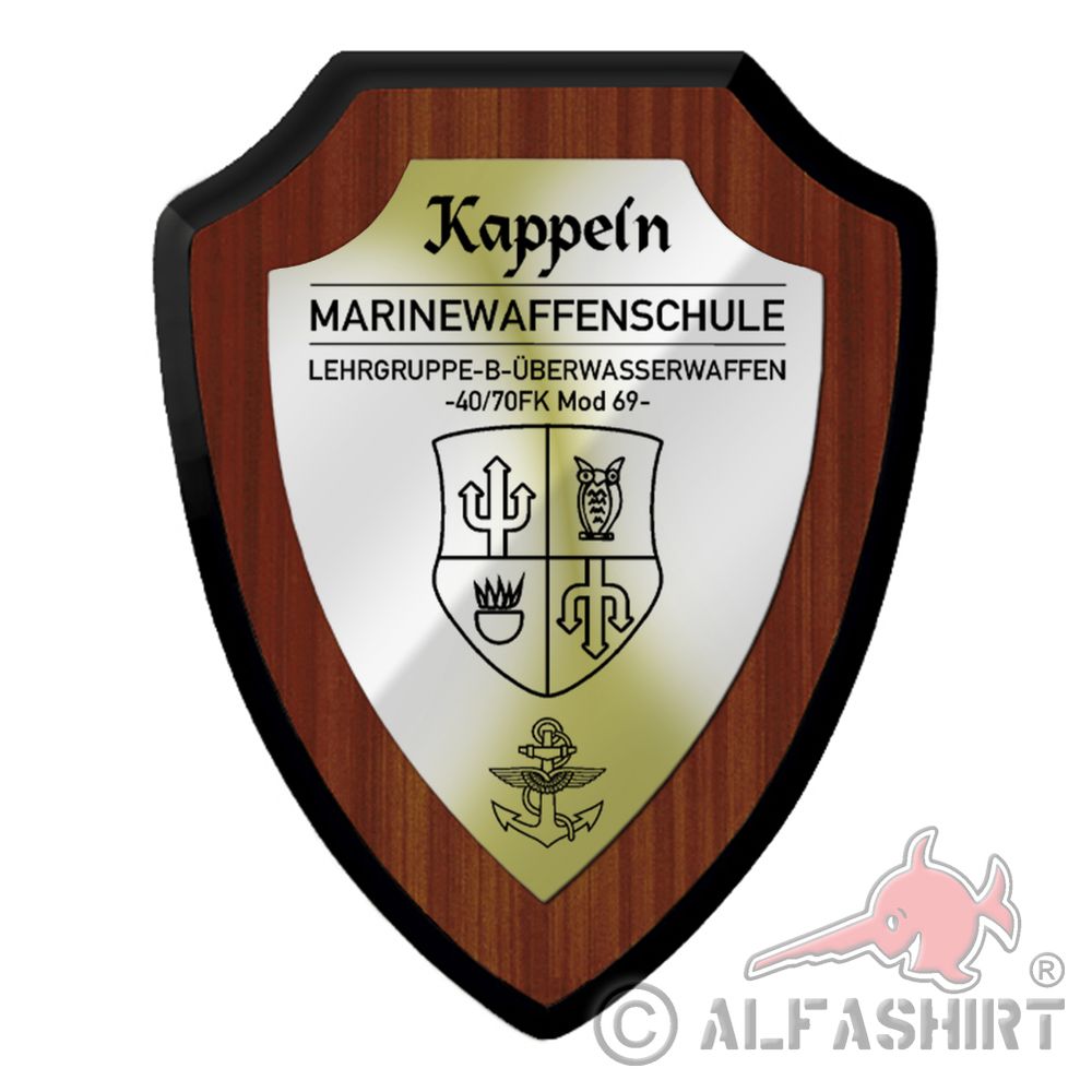 Coat of arms Naval Weapons School Kappeln MWaS German Navy Eckernförde #41165