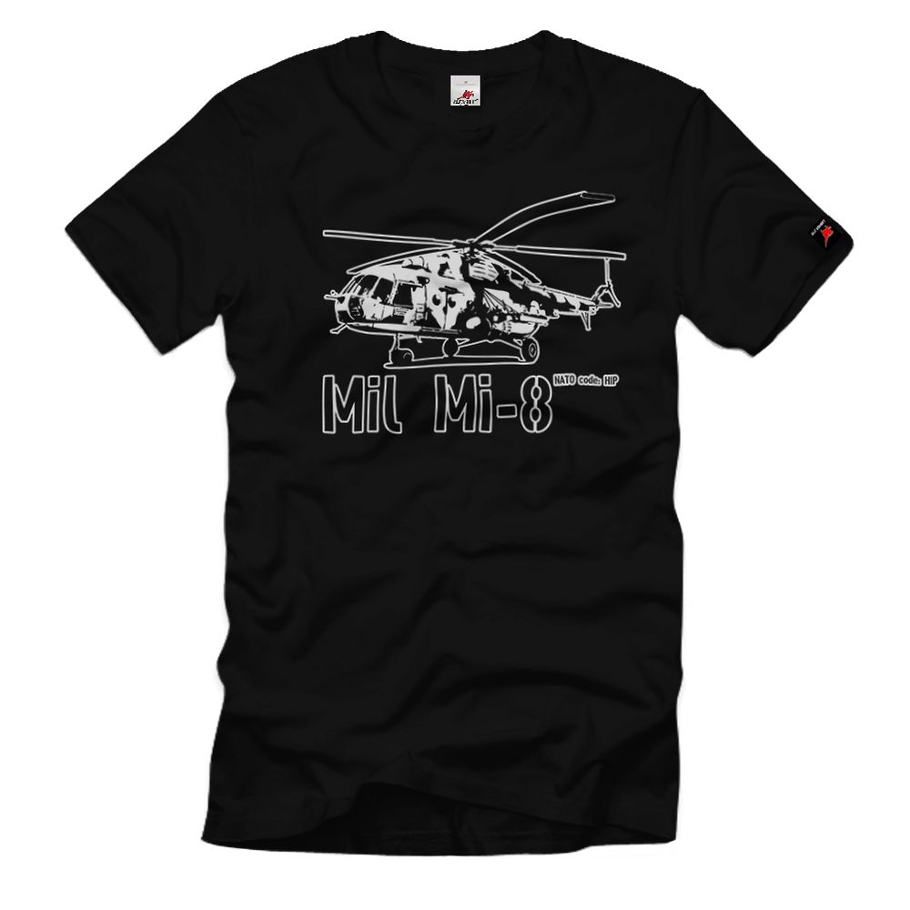 Mil Mi-8 Mi17 -8 Transport-Hubschrauber NVA DDR Sowjetunion T-Shirt #32516