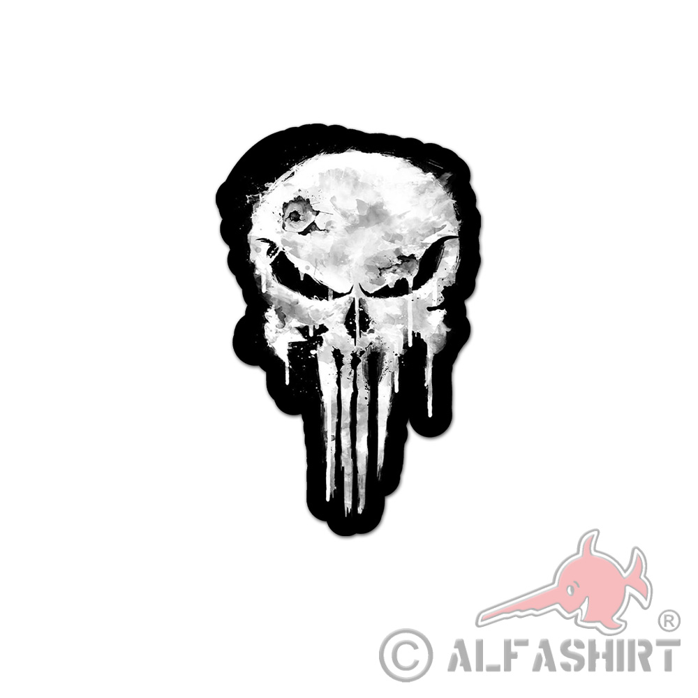 Aufkleber/Sticker Infidel Schädel American Sniper Navy Seals 30x19cm #A6033