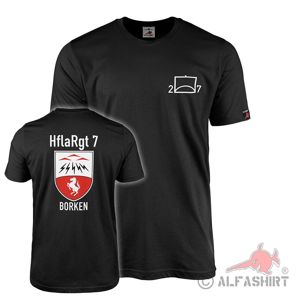 2 HflaRgt 7 Borken Flakpanzer Gepard BW Tactical Sign T-Shirt#43431