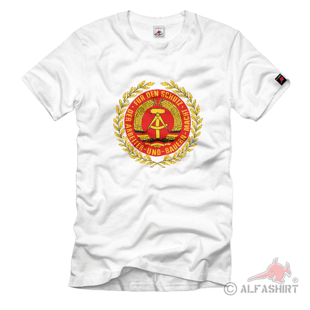 NVA Nationale Volksarmee DDR Wappen Abzeichen Emblem Deutschland- T Shirt #2091