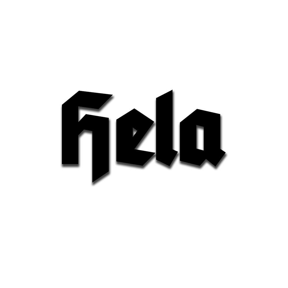 Hela Hel sticker sticker name lettering Viking Germans 9x5cm #A5851