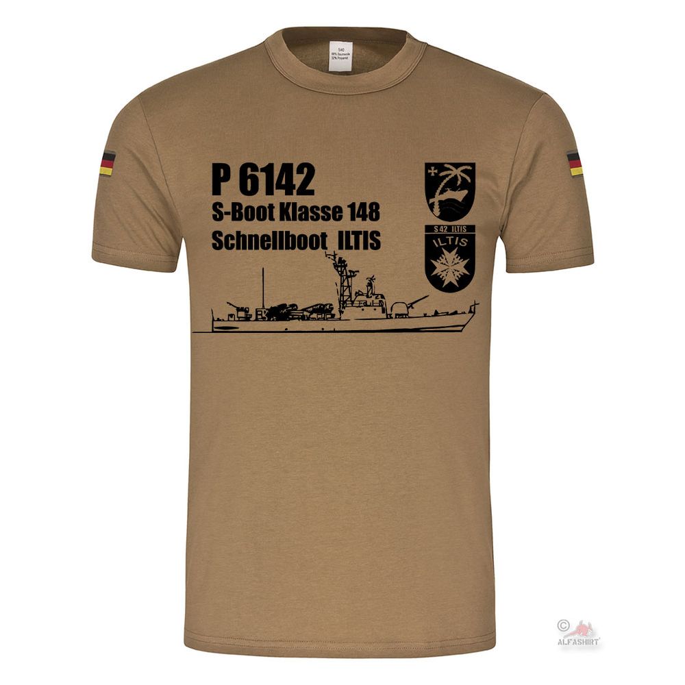 BW Tropen Schnellboot S42 Iltis S-Boot Klasse 148 Bundesmarine BW #18492