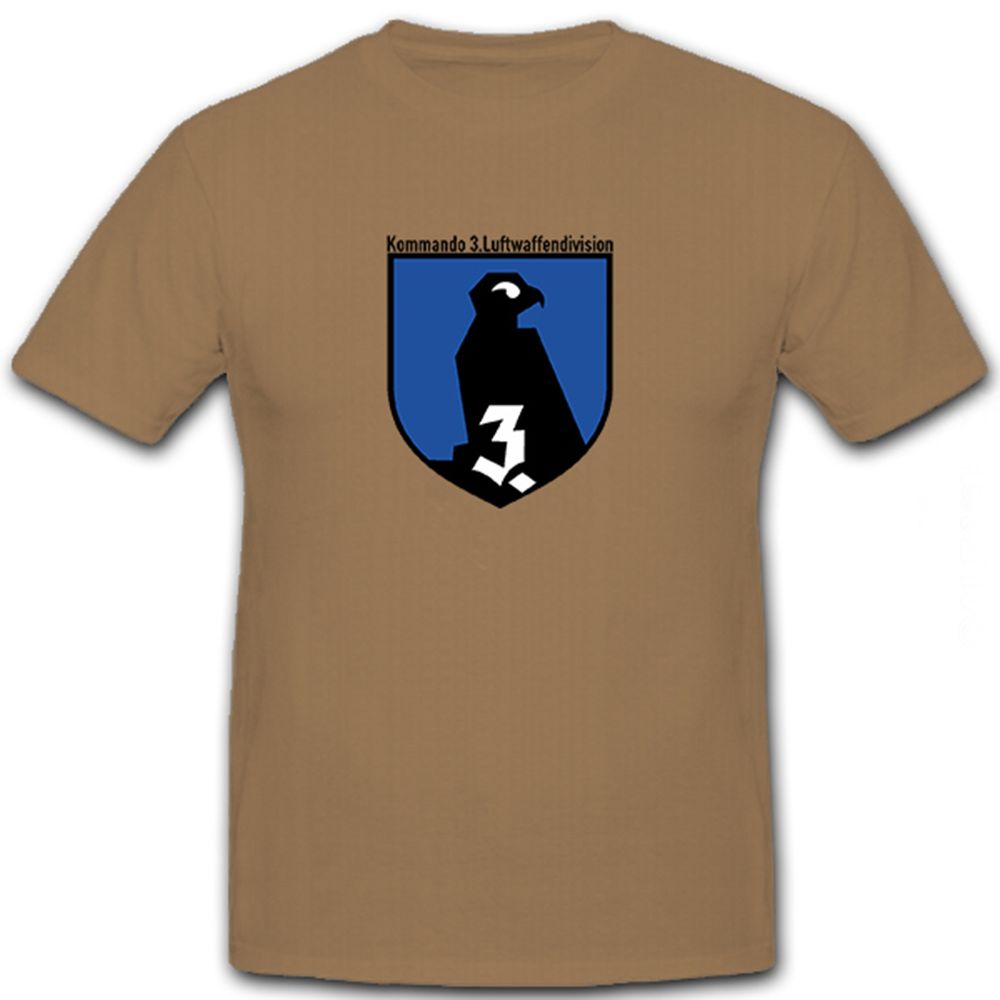 Kommando 3 Luftwaffendivision - T Shirt #6066