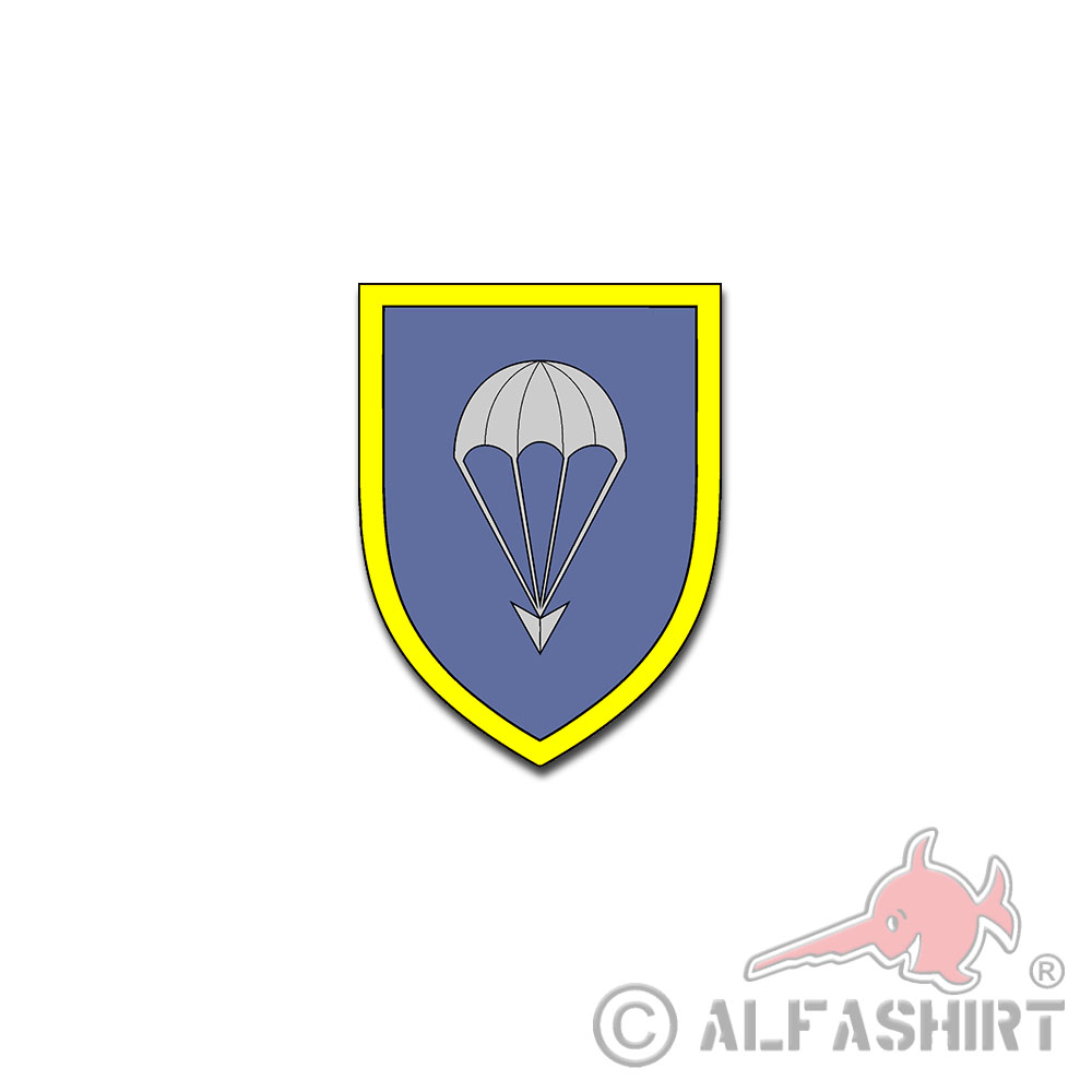 Sticker LLBrig 27 Airborne Brigade Bundeswehr Paratrooper 9x6,5cm # A4824