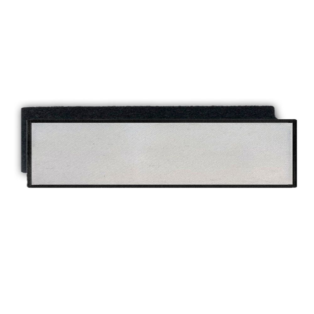28x7cm patch for sublimation printing back patch shoulder blank #38172
