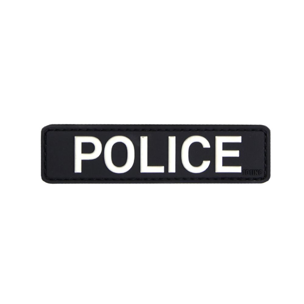 3D Patch Aufnäher Police Polizei Einsatz Spezialeinheit Wachmeister 2,5x9cm #20284