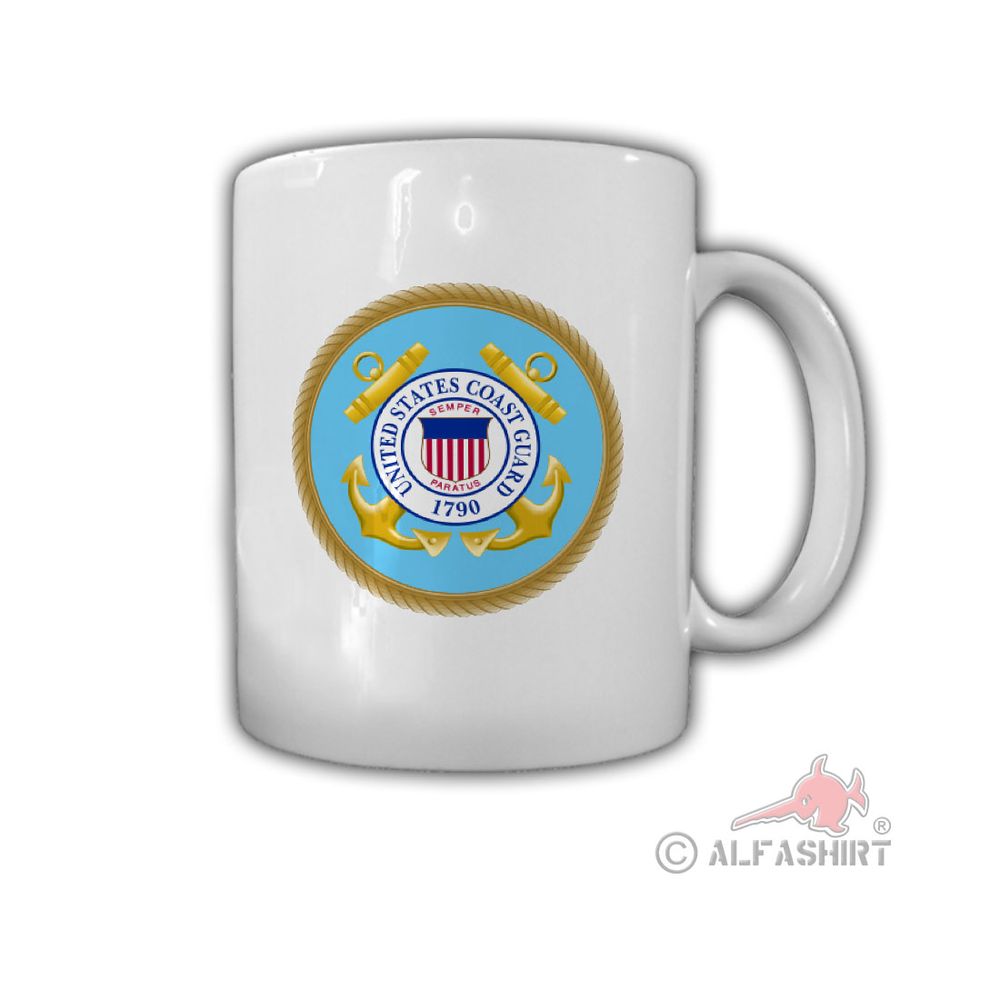 United States Coast Guard USCG Wappen Us Tasse Kaffee Becher #26799