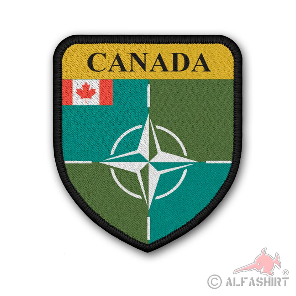 Patch Nato Canada Kanada Armed Forces Forces armées canadiennes Militär #39956