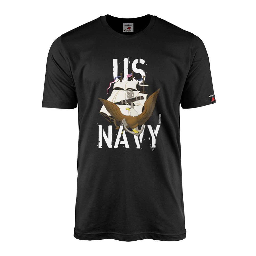 US Navy Logo Anchor Constitution Eagle Seal United StatesUSA T-Shirt#26812