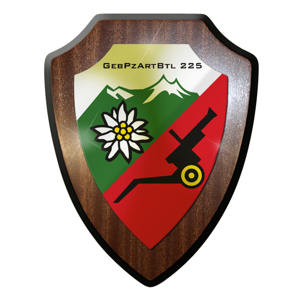 Wappenschild - GebPzArtBtl 225 GebirgsPanzerArtillerieBataillon #9225
