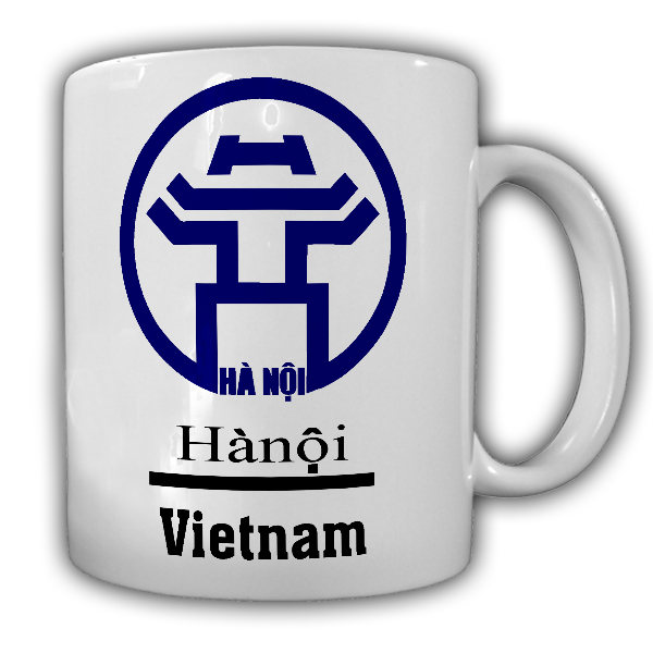 Tasse Vietnam Kaffebecher Landeswappen Logo Emblem Stolz Charlie #22345