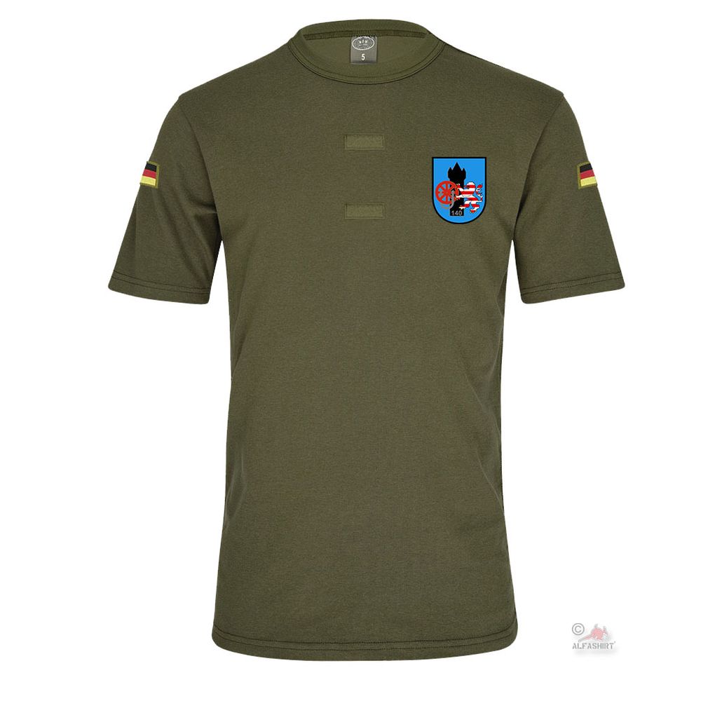 Olives BW Tropen mit Klett Nachschubkompanie 140 NschKp BW Wappen #26049