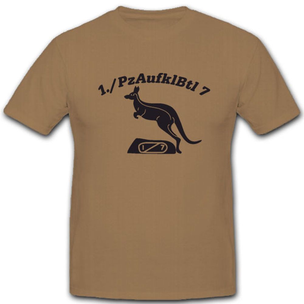 1 Pzaufklbtl 7 Panzeraufklärungsverband 1 Panzerdivision - T Shirt #4404