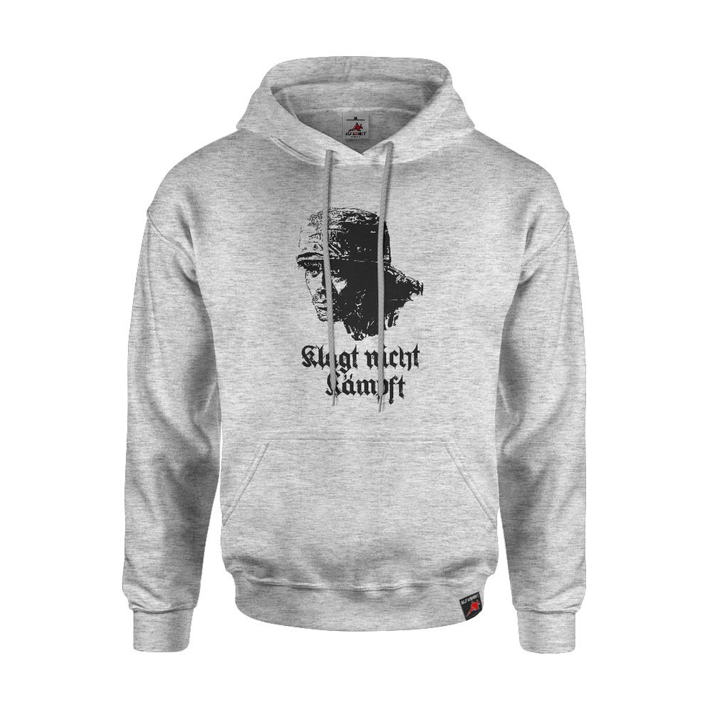 Hoodie Klagt nicht kämpft Fallschirmjäger Soldat Silhouette #46490