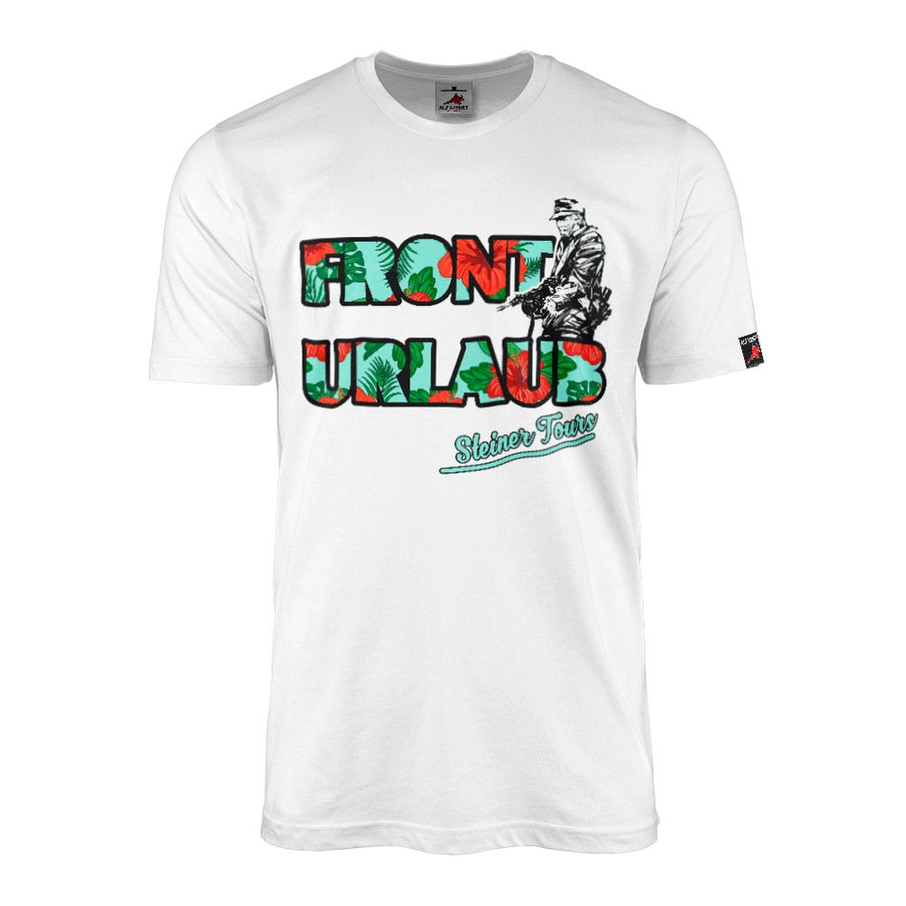 Front Holiday - Steiner Tours Summer Soldier Veteran T-Shirt #46596 Front Holiday - Steiner Tours Summer Soldier Veteran T-Shirt #46596