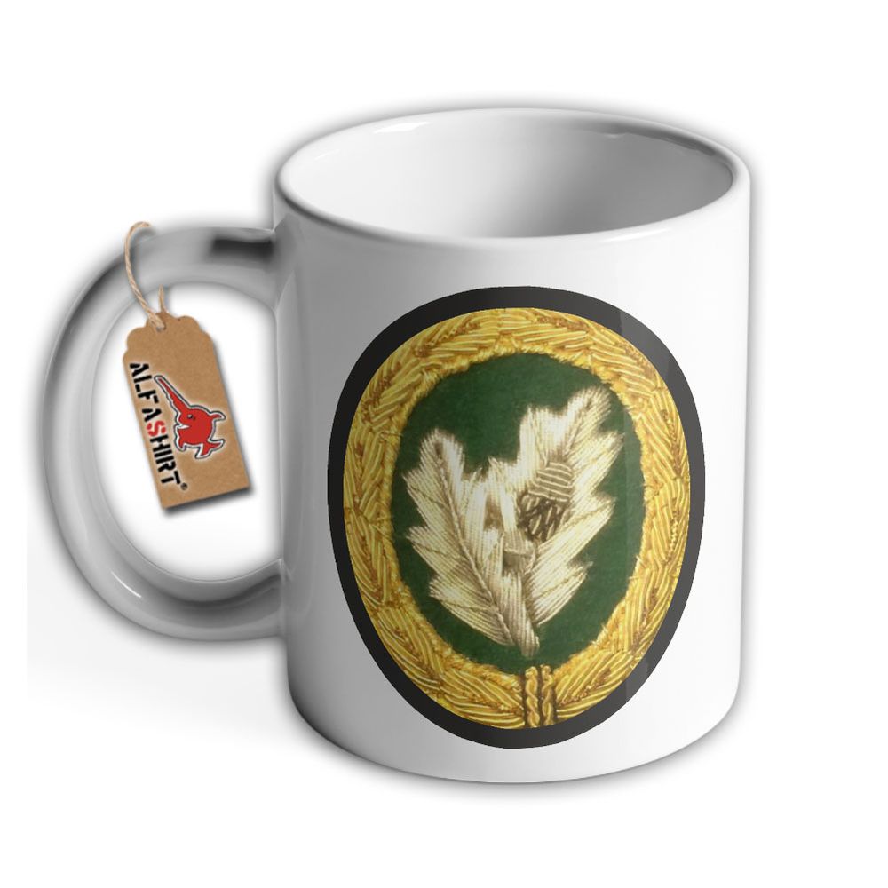 Tasse Einzelkämpfer Bundeswehr Abzeichen Kaffee Becher Haferl #36325